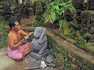 Buda em Pedra Bali